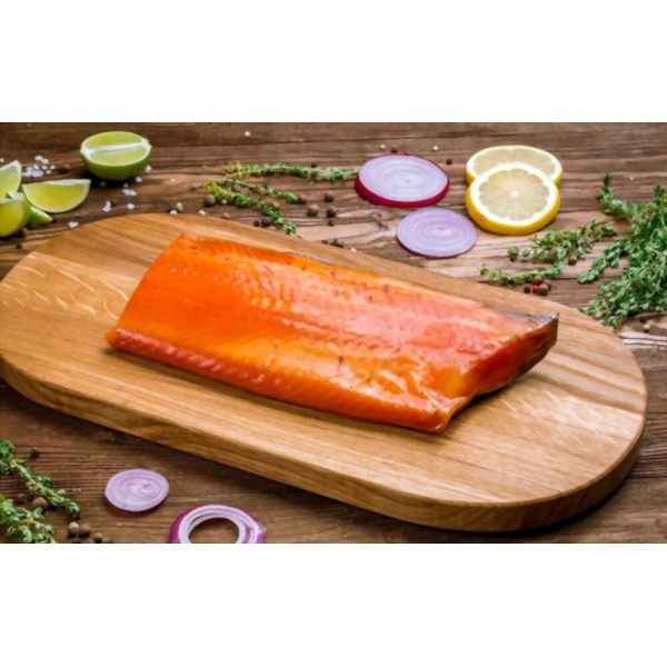 Trout Fillet Smoked Skinless Frozen - Per 1.1KG