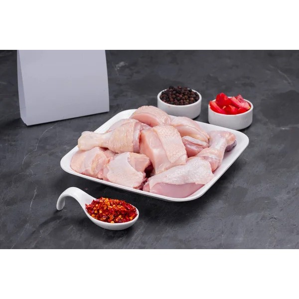 Fresh Chicken Curry Cut With Skin - Per 500Gm
