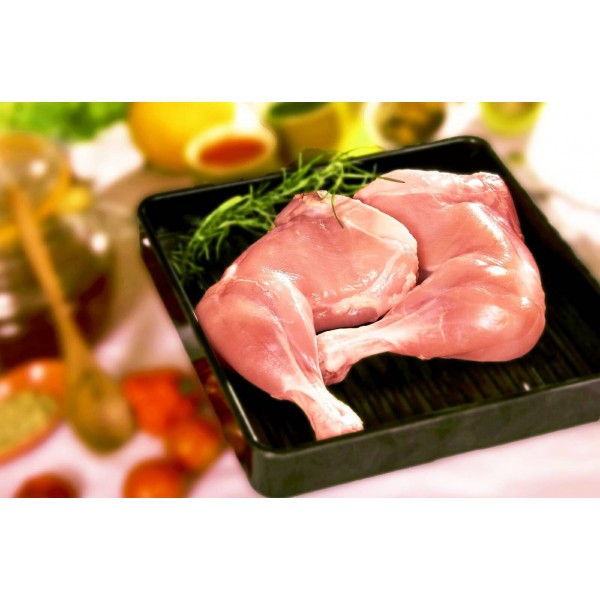 Fresh Chicken-Whole Leg Without Skin - Per 500Gm