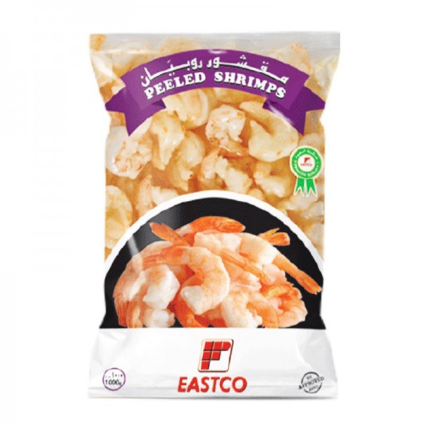 Frozen White Shrimps PD Medium Eastco - Per 500Gm