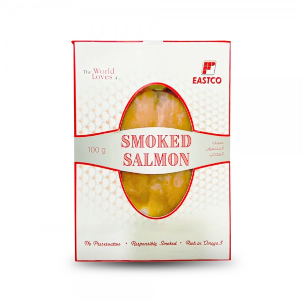 Smoked Salmon FIllet Frozen Eastco - Per 100Gm