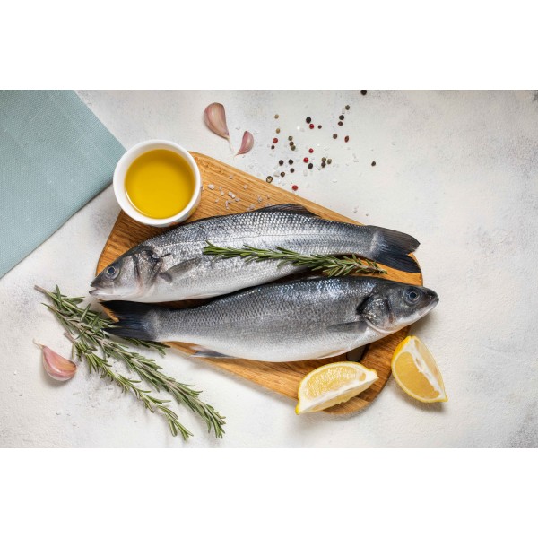 Fresh Sea Bass / باس البحر الطازج