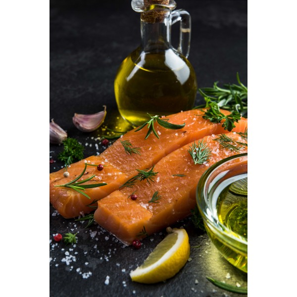 Smoked Salmon Fillet With Skin Presliced Chile Frozen