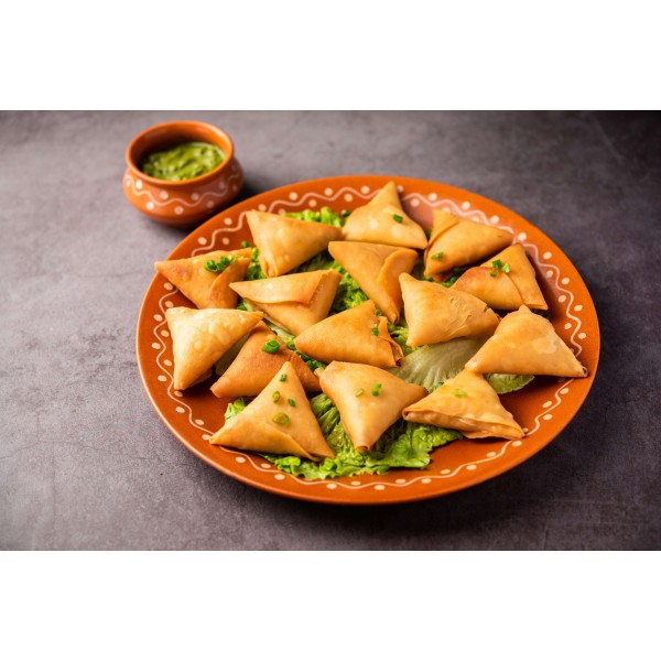 Vegetable Samosa Mini (34 Pcs) CFP - Per 500Gm