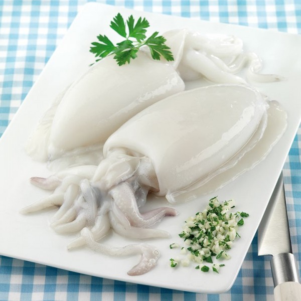 Cuttle Fish Whole Cleaned Frozen