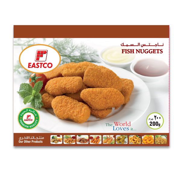 Breaded Fish Nuggets Eastco - Per 250Gm