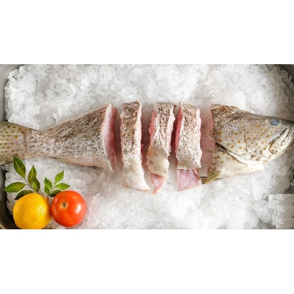 Fresh Hamour (Suman) Curry Cut - Per 500Gm