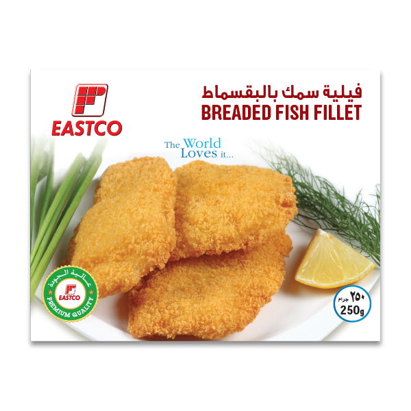 Breaded Fish Fillet Eastco - Per 250Gm