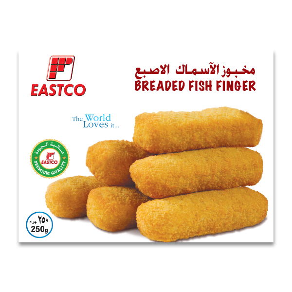 Breaded Fish Finger Eastco - Per 250Gm