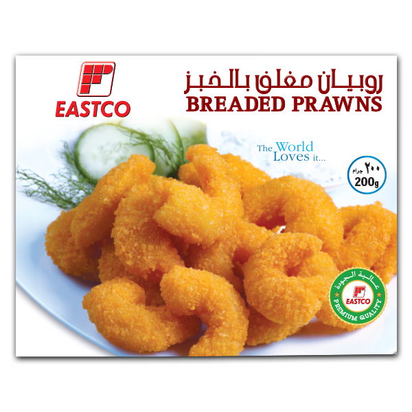 Breaded Prawns Eastco - Per 200Gm