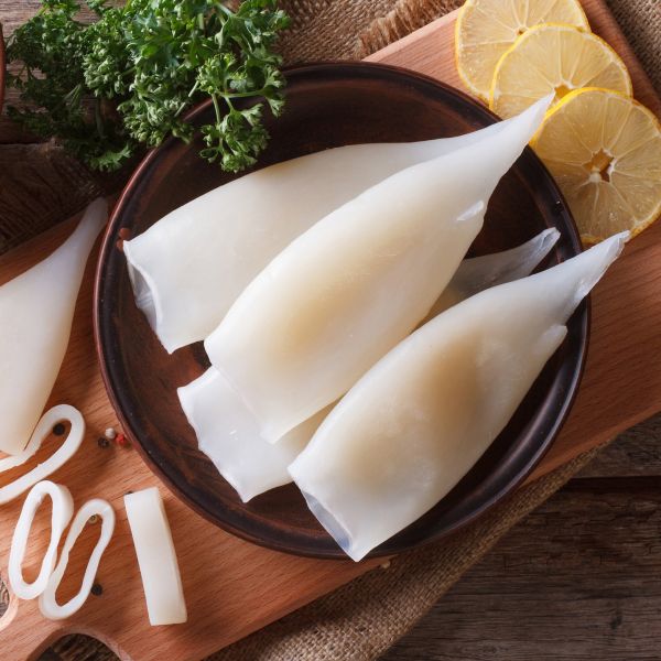 Squid Tubes Frozen Eastco - Per 1Kg