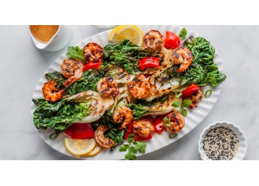 Prawns & Pak Choi