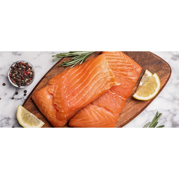 Fresh Atlantic Salmon Fish - 1KG